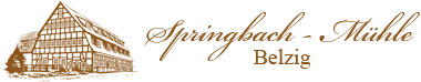 Springbach-Mühle Belzig OHG - Logo